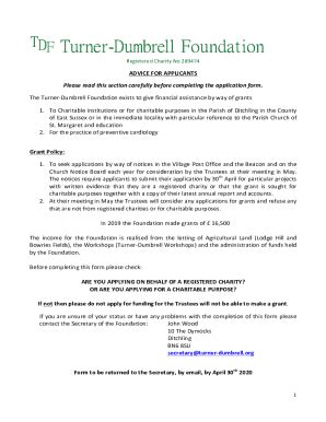 Apply to become a registered charity .